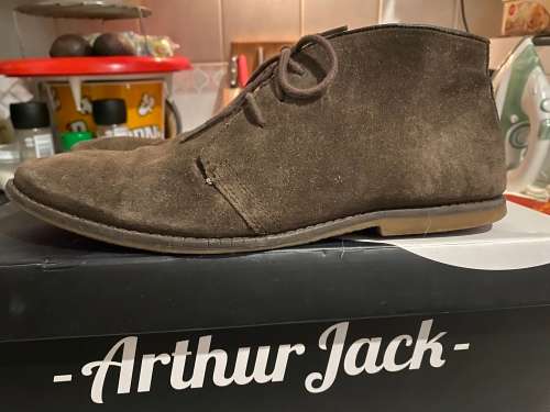 Arthur Jack Suede Shoes UK7
