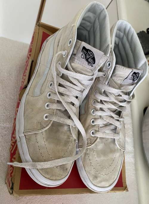 Vans Sk8 Hi Sneakers White UK7