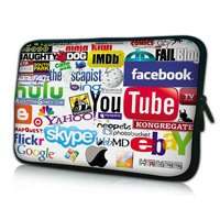 Sticker Bombed Neoprene Tablet Sleeve for 7" (Galaxy Tab 7, Ainol NOVO7, Kindle Fire etc.)