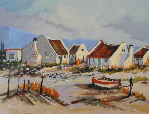 Painting by Patty Mynhardt "Farm Scene" CRAZY WEDNESDAY SPECIAL