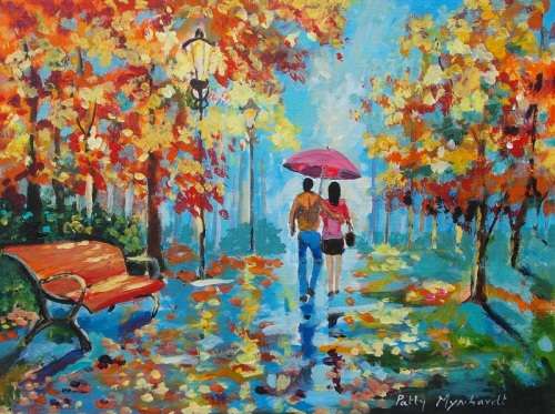 Painting by Patty Mynhardt "Roses" CRAZY WEDNESDAY SPECIAL