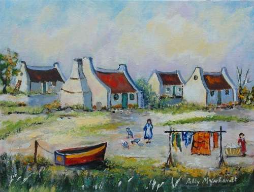 Painting by Patty Mynhardt "Roses" CRAZY WEDNESDAY SPECIAL