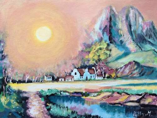 Another beautiful painting by Patty Mynhardt - "Summer's Day"