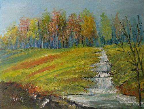 "Autumn" Oil Painting by Patty Mynhardt