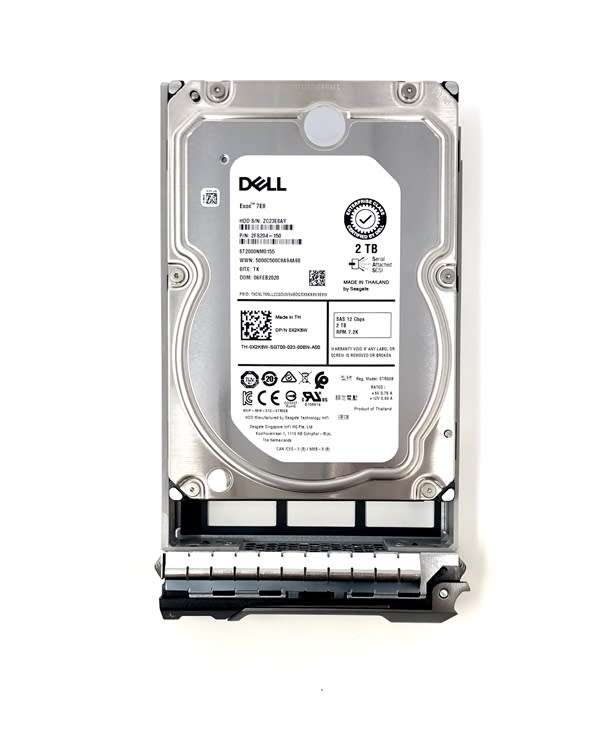 2TB Enterprise (Dell 0HHX14) SAS-2, 12Gbs, 7.2K RPM, 3.5` LFF, SAS Server Hard Drive