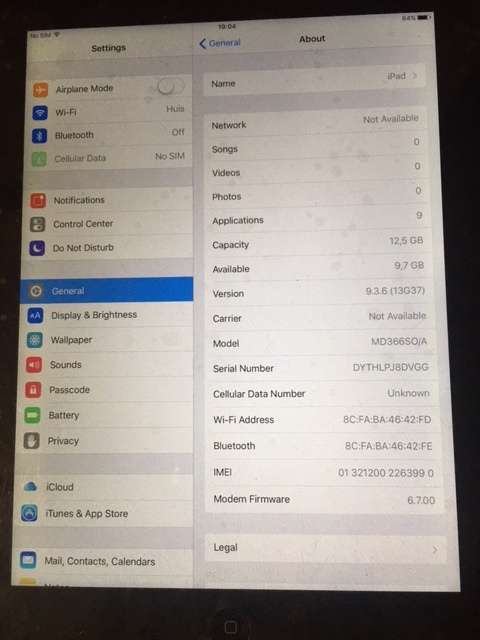 I-Pad, 3G + Wifi, 16GB