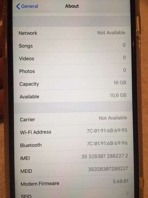 I-Phone 6s Plus 16 GB