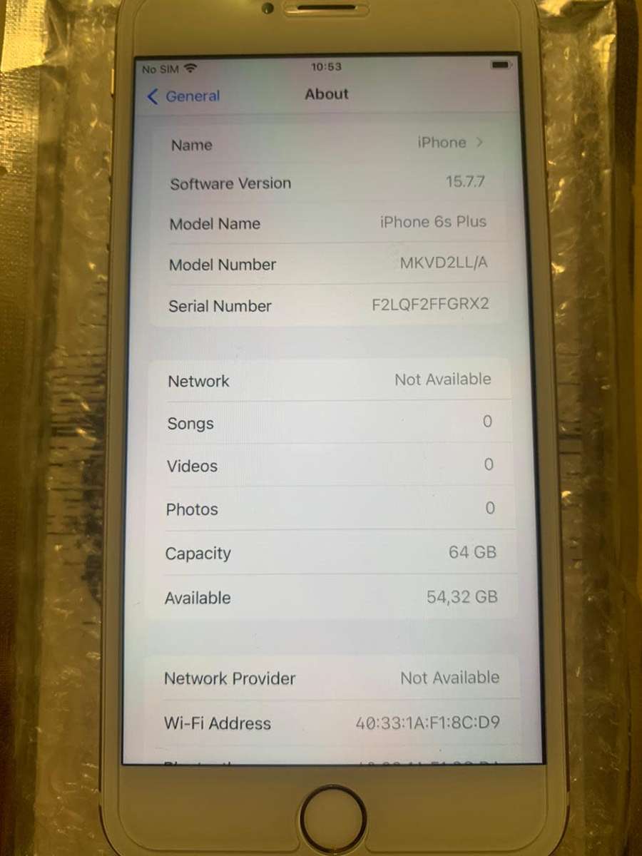 IPHONE 6s PLUS 64GB - GOLD