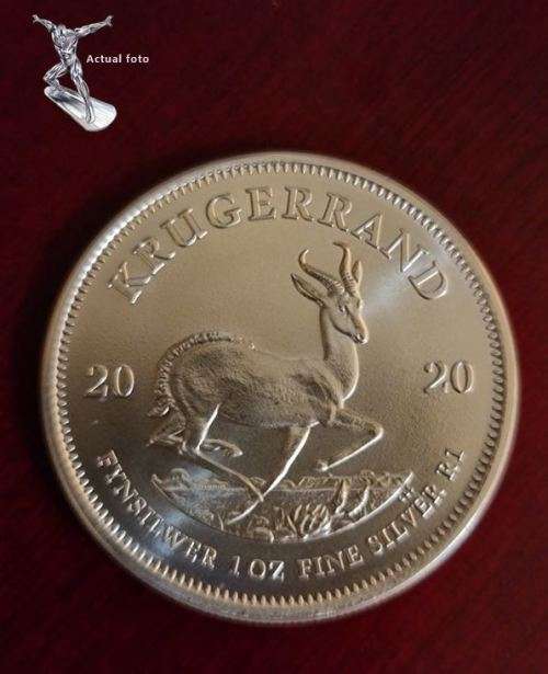 2020 Silver Krugerrand .999 fine silver 1oz (BU)