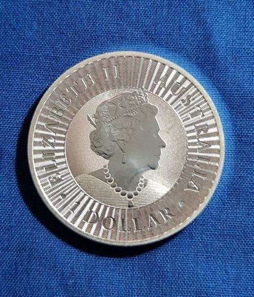 2021 Australian Silver Kangaroo .9999 fine silver 1oz bullion coin