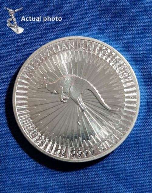 2021 Australian Silver Kangaroo .9999 fine silver 1oz bullion coin