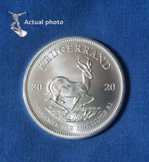 2020 Silver Krugerrand 99.9 pure silver 1oz (BU)