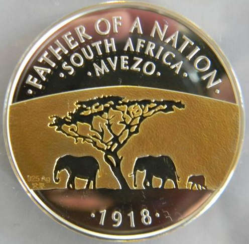 Mandela Long walk to freedom medallion