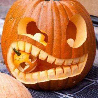 5 Giant Jack Lamp Pumpkin Seeds - Organic Heirloom NON-GMO Vegetable - Combined Flat Rate Shipping