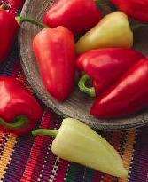 40 Capsicum Santa Fe Grande Seeds ~ Relatively Hot Chilli Seeds - Vegetables - Chili
