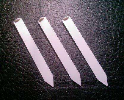 Plastic Plant Labels 15 cm (White)
