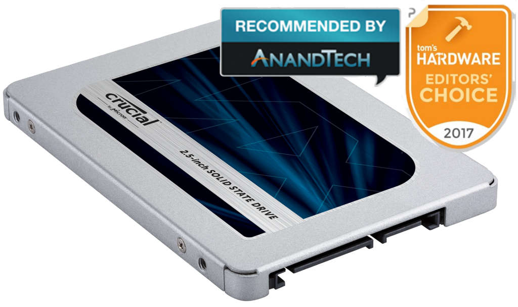 Crucial MX500 500GB 3D NAND SATA 2.5-inch 7mm Internal SSD