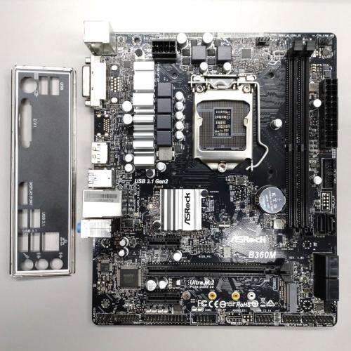 ASROCK B360M 8/9TH GEN MOBO (FAULTY)