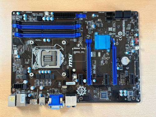 MSI Z87-S01 LGA 1150 Motherboard Intel Z87 DDR3 32GB RAM PCI - E 3.0 SATA 3 (4TH GEN)