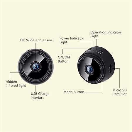 A9 HD Wireless Wifi Security Camera Night Motion Detection Mini Spy Camera