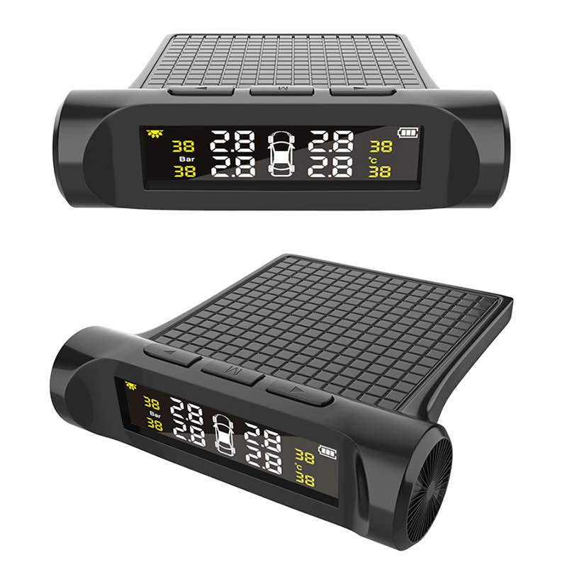 Solar powered wireless TPMS tire pressure monitoring System