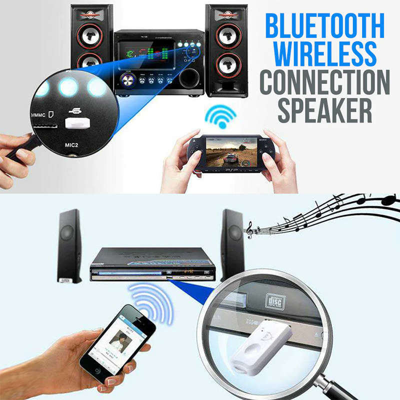 Tech Electronics Bluetooth USB Adapter, 4.0 USB Adapter Wireless Music Audio Bluetooth Receiver Hand