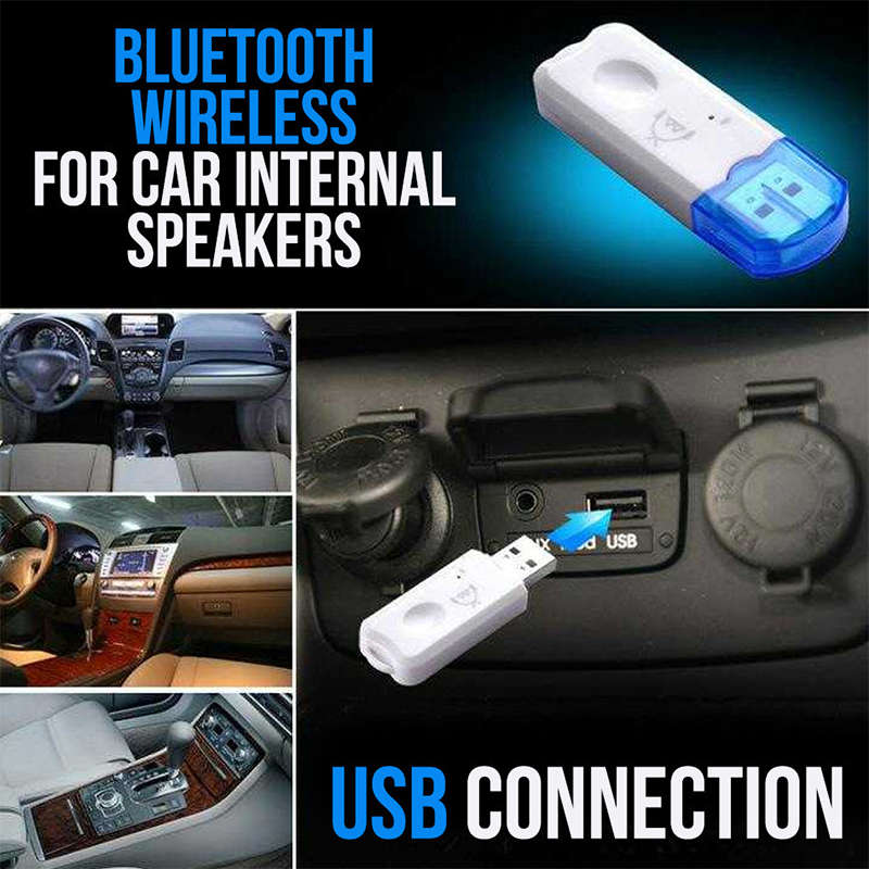 Tech Electronics Bluetooth USB Adapter, 4.0 USB Adapter Wireless Music Audio Bluetooth Receiver Hand