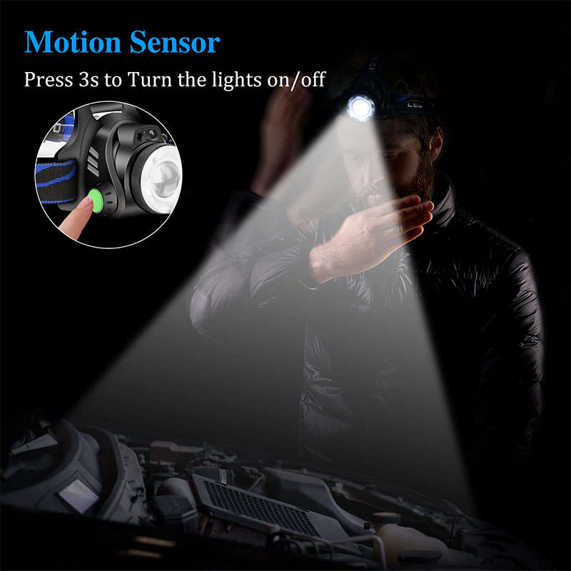 Convenient rechargeable LED headlight CREE XML-T6 Headlight