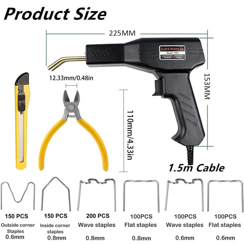Convenient multifunctional bumper plastic repair Machine