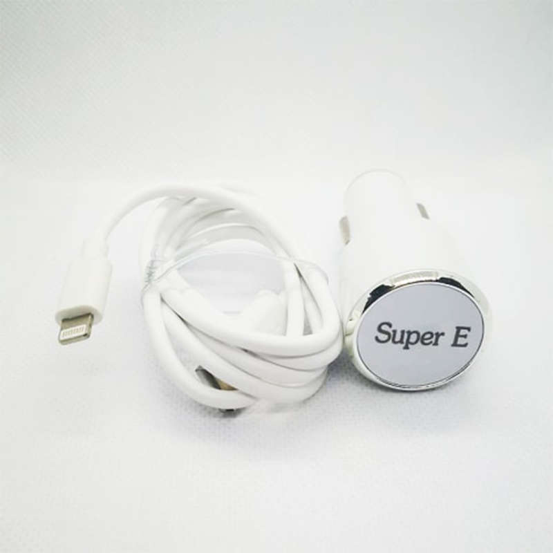 Small and convenient 18W Lightning dual-port USB car Charger