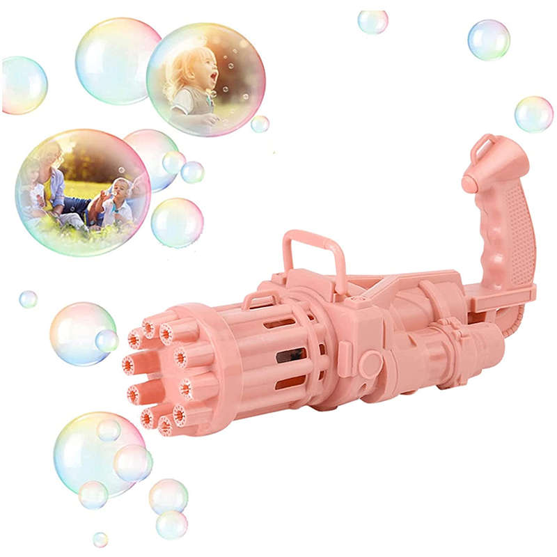 Beautiful And Practical Electric Bubble Gun Children`s Soap Bubble Magic Bubble Outdoor Toy