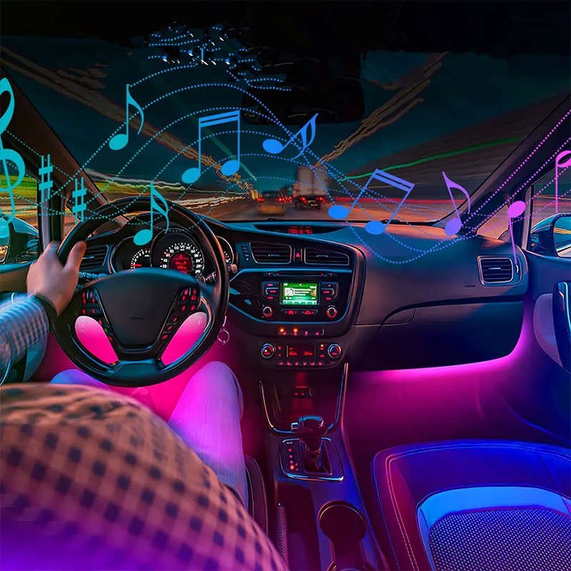 Beautiful And Colorful Led Car Atmosphere Light 36Led