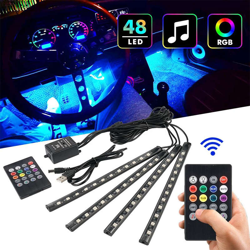 Beautiful And Colorful Led Car Atmosphere Light 36Led