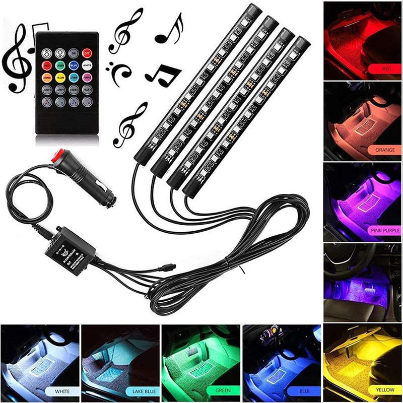 Beautiful And Colorful Led Car Atmosphere Light 36Led