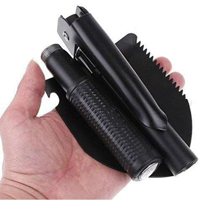 Convenient And Practical Folding Survival Shovel - a Mini Folding Shovel Tool Suitable For Car Emerg