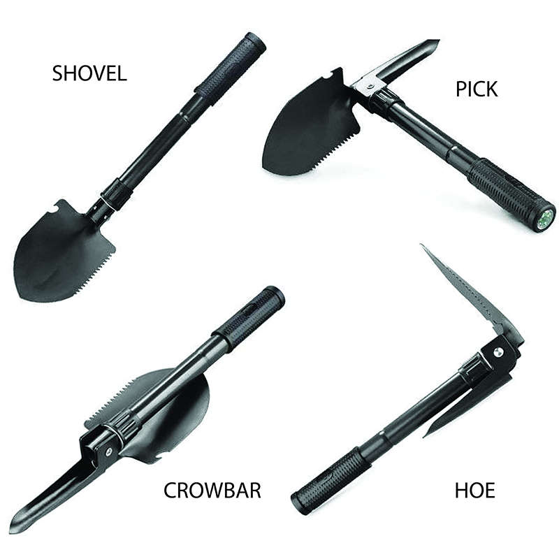 Convenient And Practical Folding Survival Shovel - a Mini Folding Shovel Tool Suitable For Car Emerg