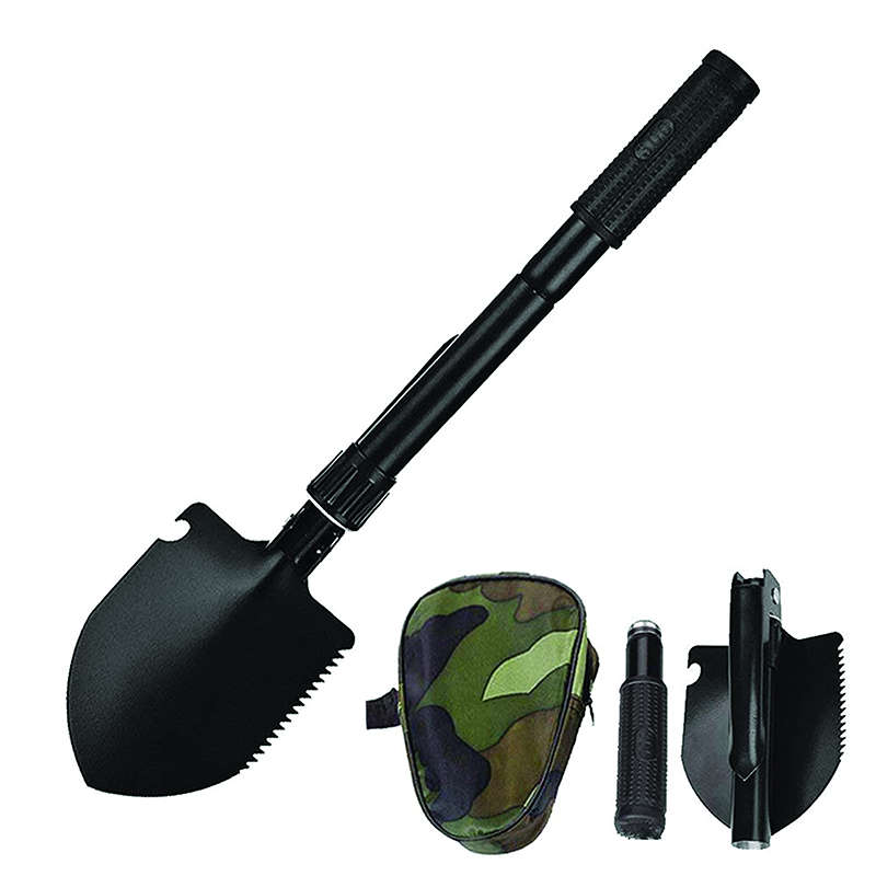 Convenient And Practical Folding Survival Shovel - a Mini Folding Shovel Tool Suitable For Car Emerg