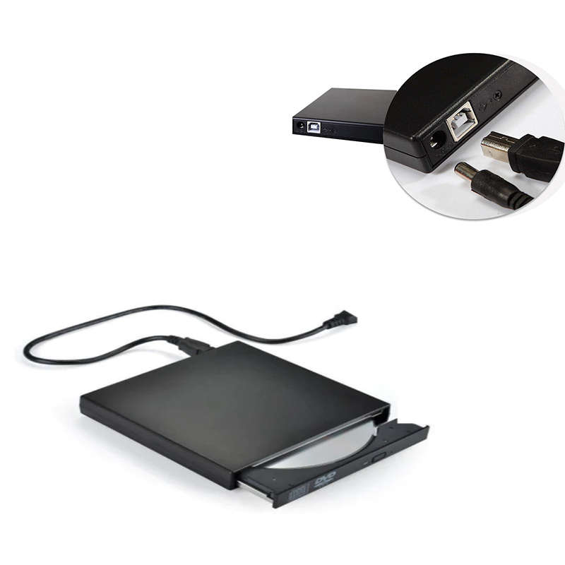 Convenient External Dvd Cd Rw Drive Burner Slim For Pc Laptop