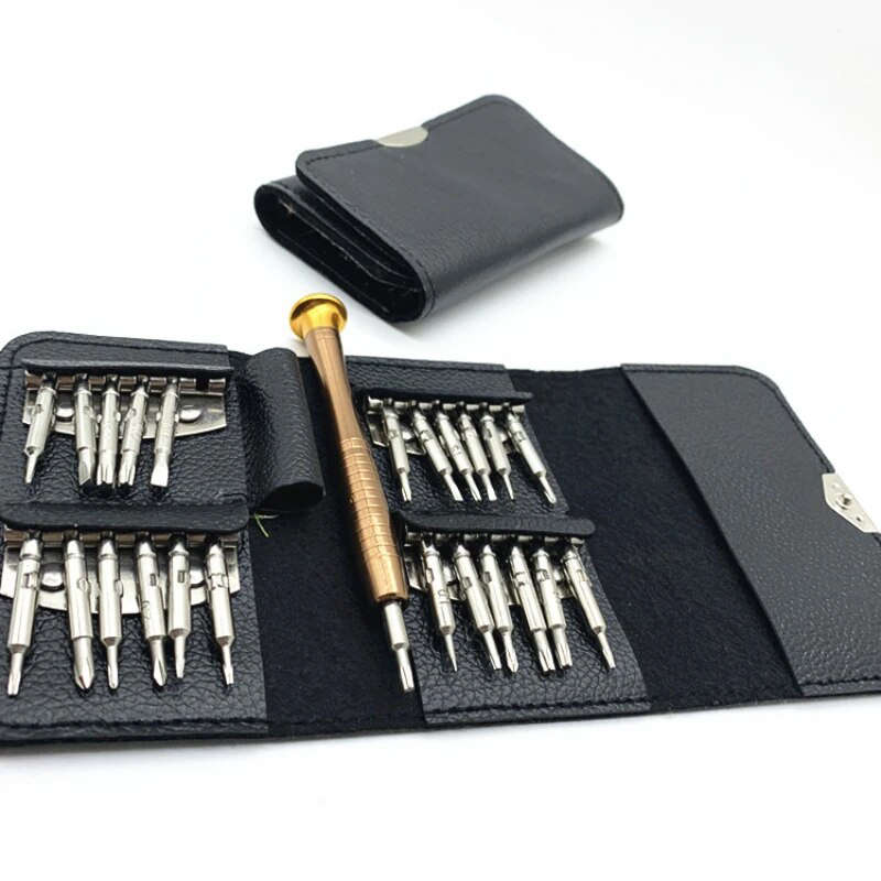 Small And Convenient 25-In-1 Mini Multi-Function Screwdriver Set With Magnetic Electronic Repair Too