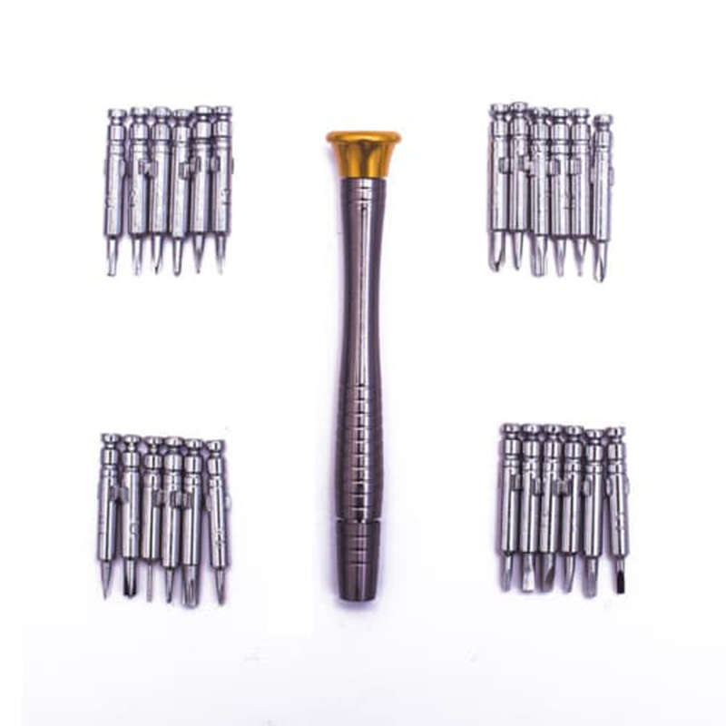 Small And Convenient 25-In-1 Mini Multi-Function Screwdriver Set With Magnetic Electronic Repair Too