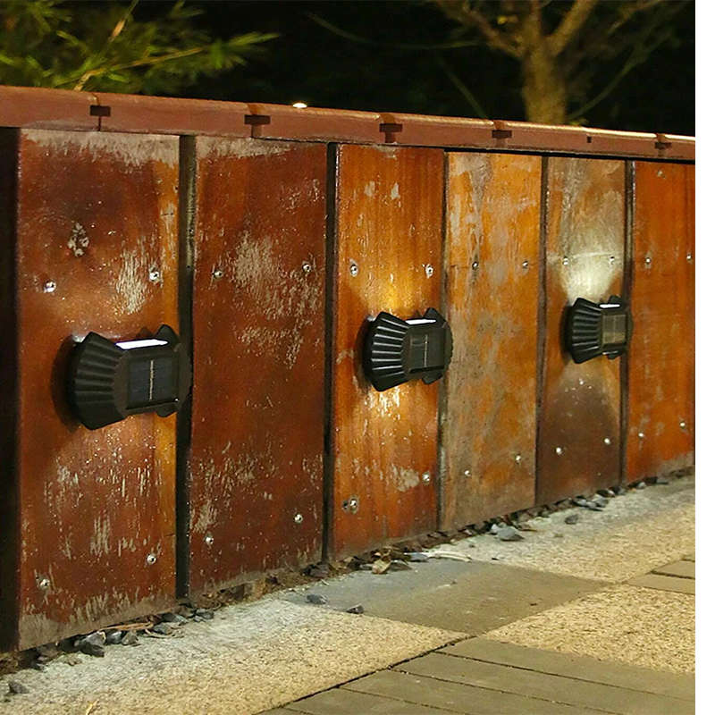 Convenient And Practical b2pcs Solar Led Wall Light White