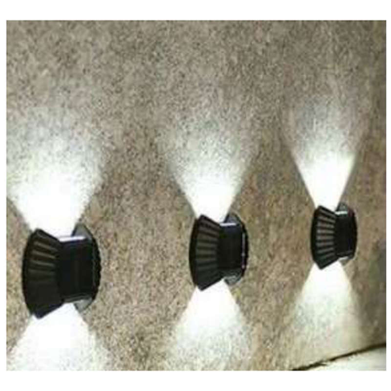 Convenient And Practical b2pcs Solar Led Wall Light White