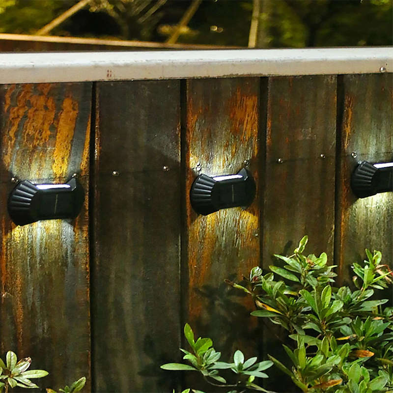 Convenient And Practical b2pcs Solar Led Wall Light White