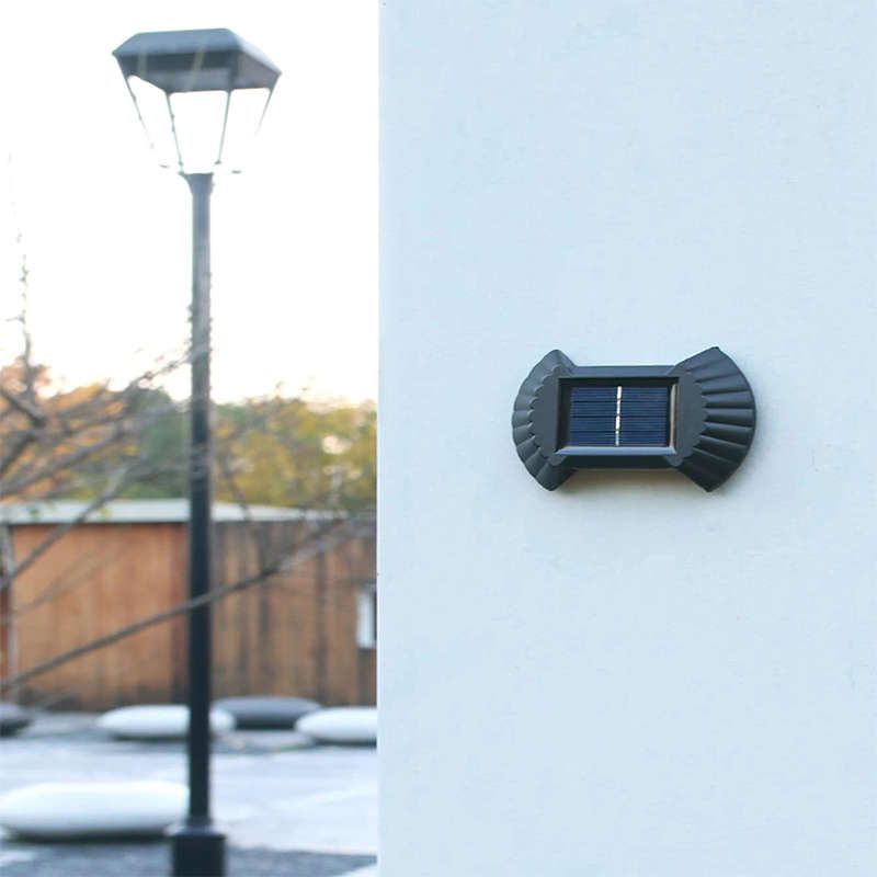 Convenient And Practical b2pcs Solar Led Wall Light White