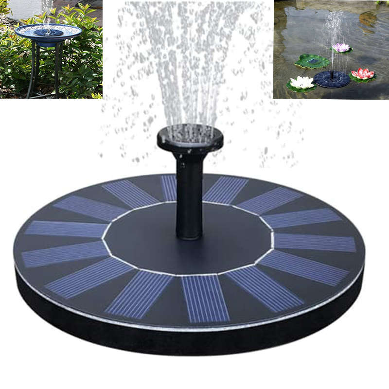 Beautiful And Practical Solar Fountain Floating Solar Fountain Pump Garden