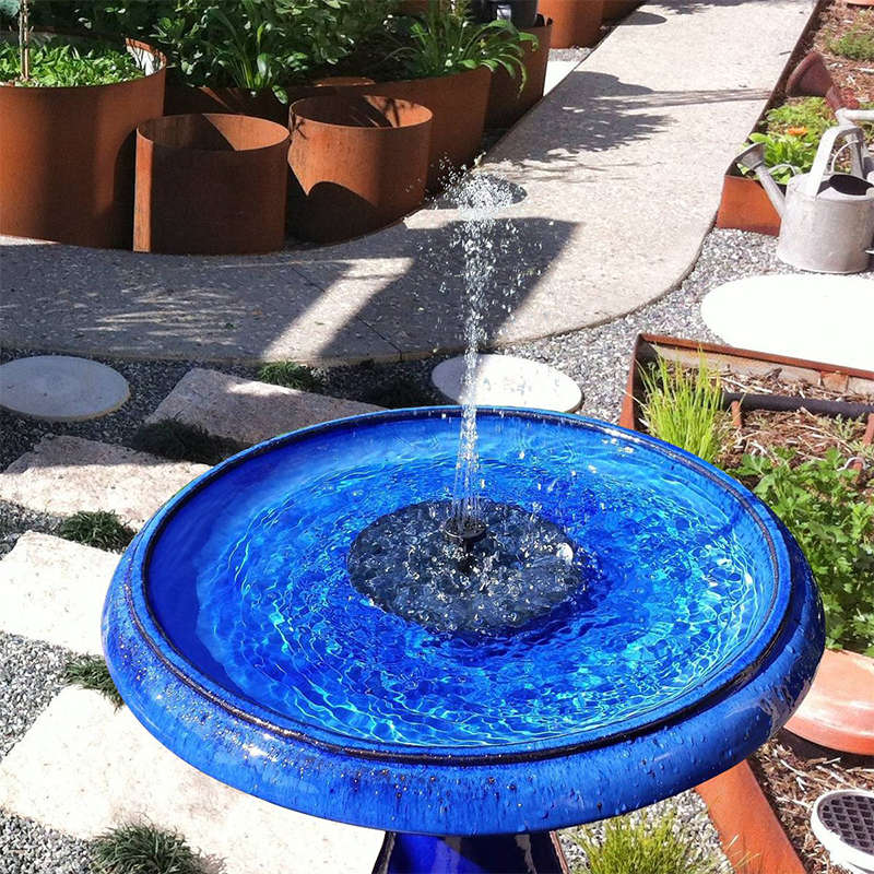 Beautiful And Practical Solar Fountain Floating Solar Fountain Pump Garden