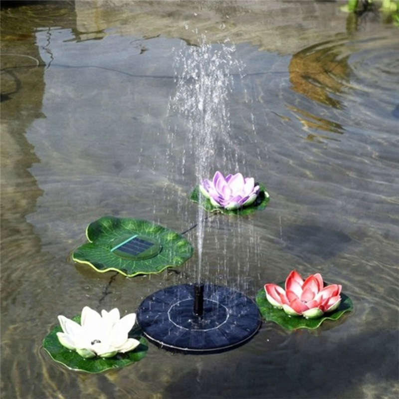 Beautiful And Practical Solar Fountain Floating Solar Fountain Pump Garden