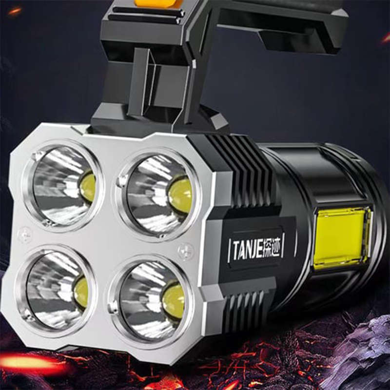 Convenient And Durable Rechargeable Flashlight Multifunctional Flashlight Portable Flashlight Flashl