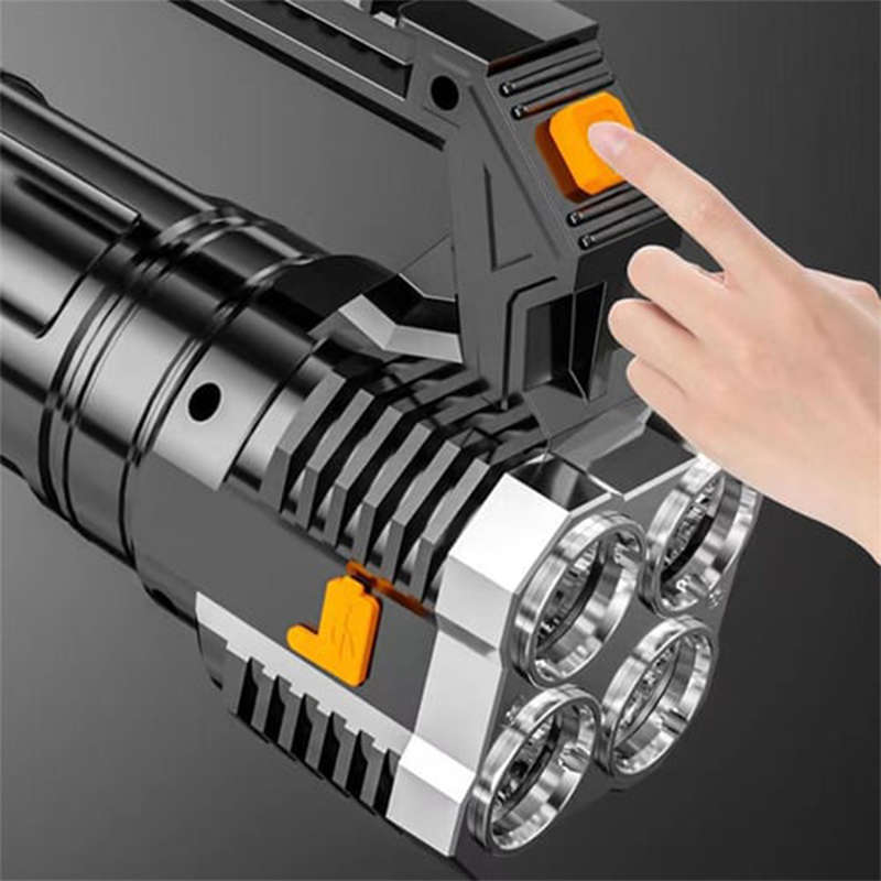Convenient And Durable Rechargeable Flashlight Multifunctional Flashlight Portable Flashlight Flashl