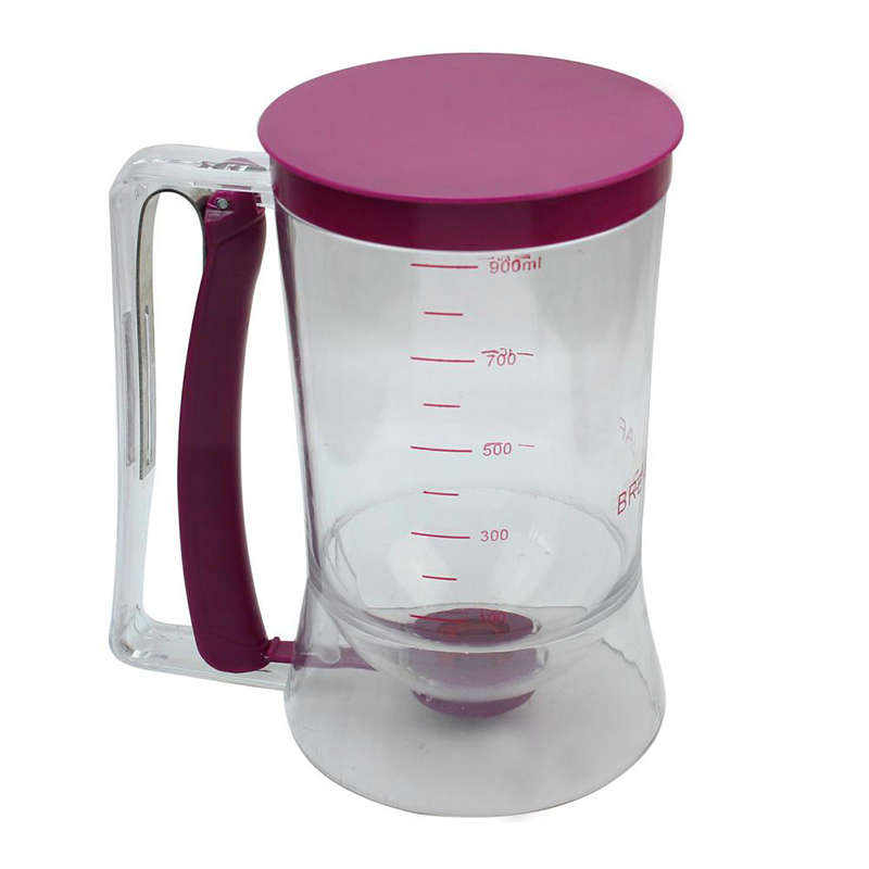 Convenient 900ml Cupcake Pancake Cake Batter Dispenser Mix Pastry Maker